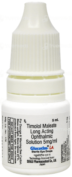 Glucotim La Eye Drops 5Ml